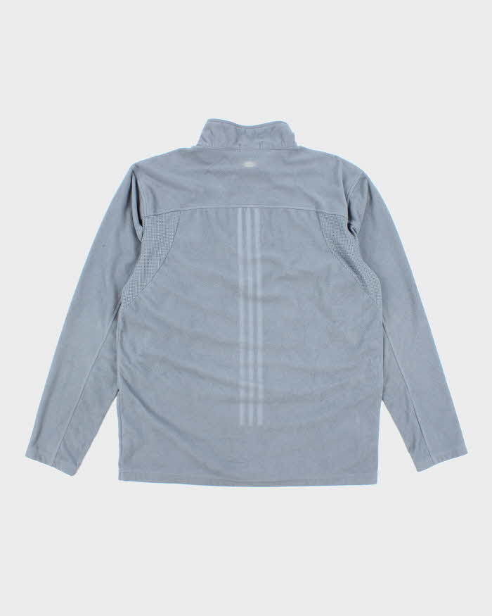 Vintage Adidas Clima 365 Grey Fleece - L