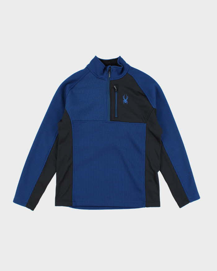 Vintage Spyder Quarter-Zip Fleece - L