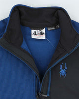 Vintage Spyder Quarter-Zip Fleece - L