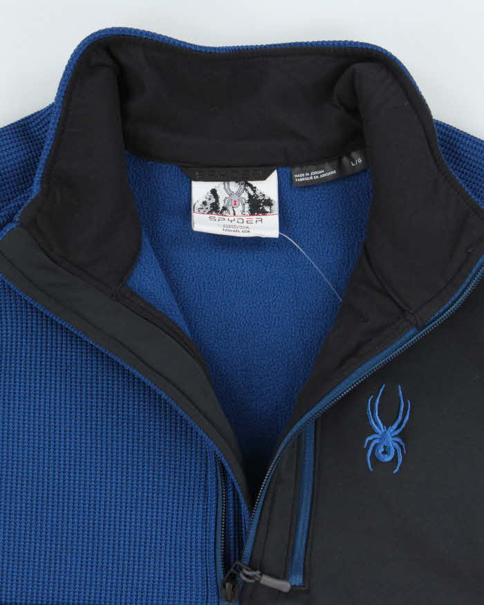 Vintage Spyder Quarter-Zip Fleece - L