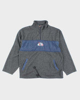 Vintage 90s Fila Quarter-Zip Fleece - XL