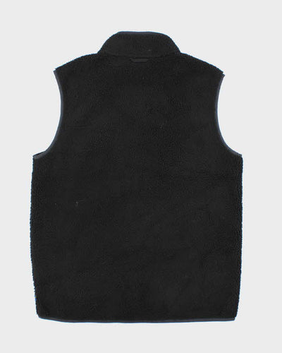Fjall Raven Deadstock Black Sleeveless Fleece - L