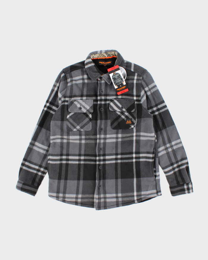 Real Tree Deadstock Lined Fleece Shirt - M