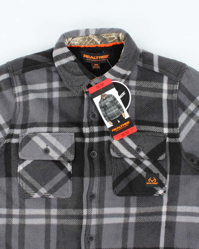 Real Tree Deadstock Lined Fleece Shirt - M