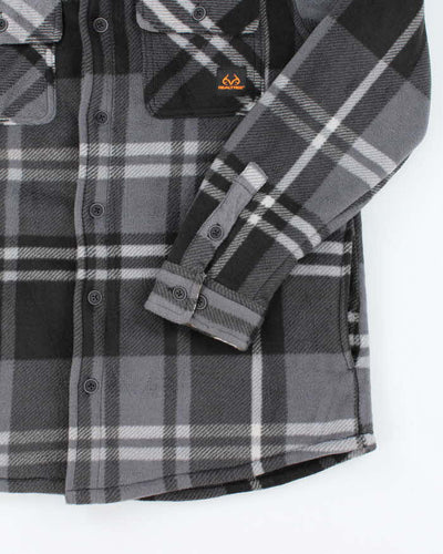 Real Tree Deadstock Lined Fleece Shirt - M