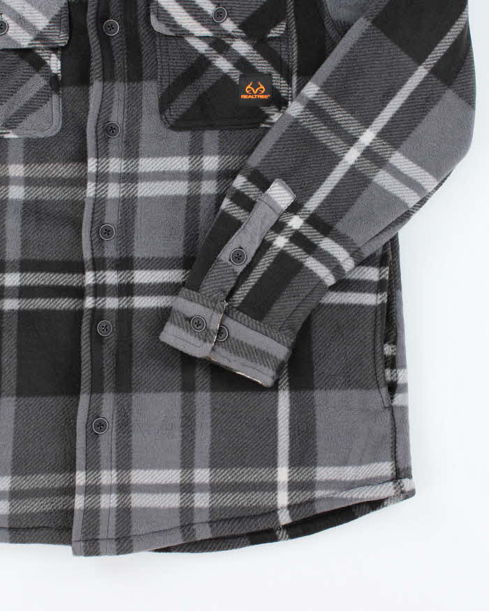 Real Tree Deadstock Lined Fleece Shirt - M