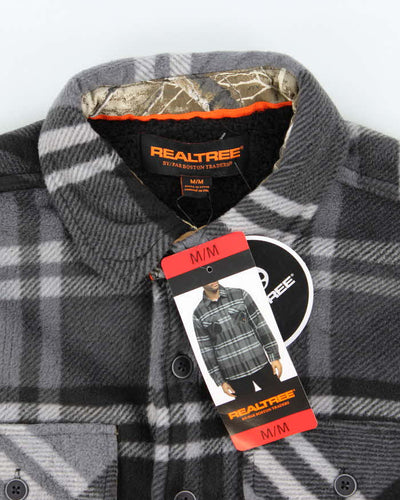Real Tree Deadstock Lined Fleece Shirt - M