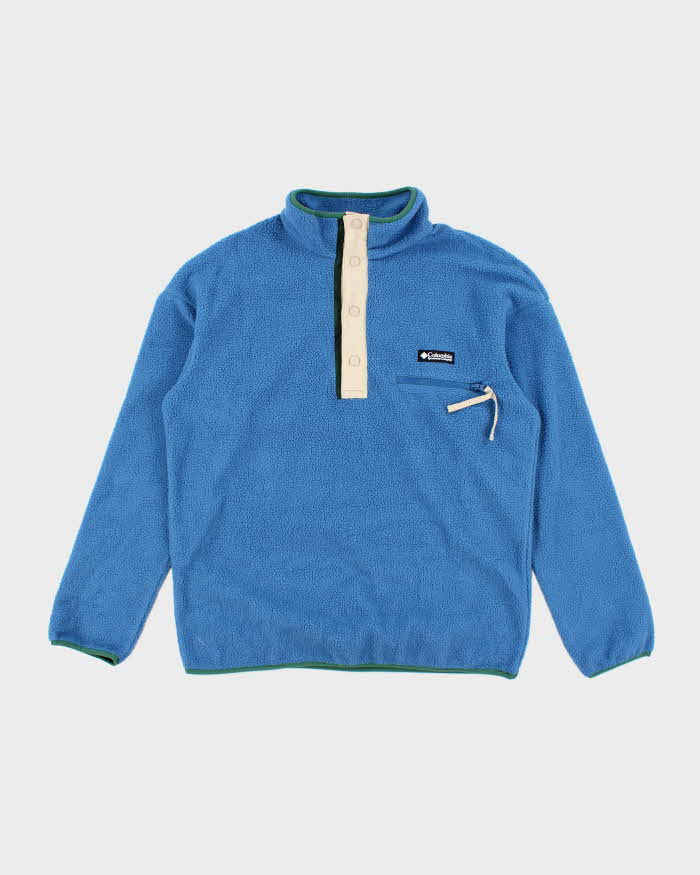 Columbia Deadstock Blue Fleece - L