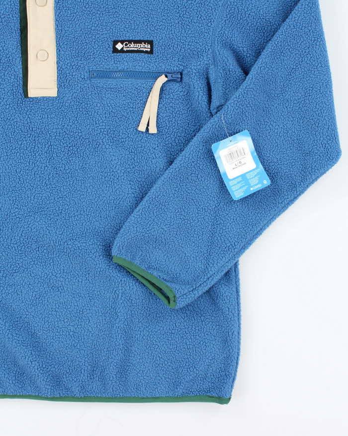 Columbia Deadstock Blue Fleece - L