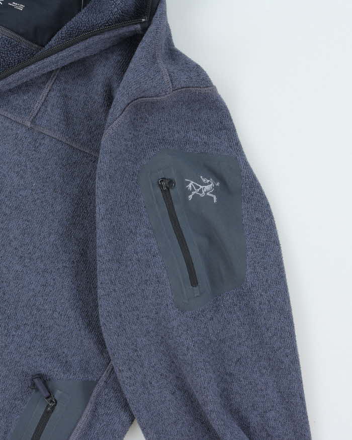 Men's Arc'Teryx Slate Blue Zip Up Fleece - L