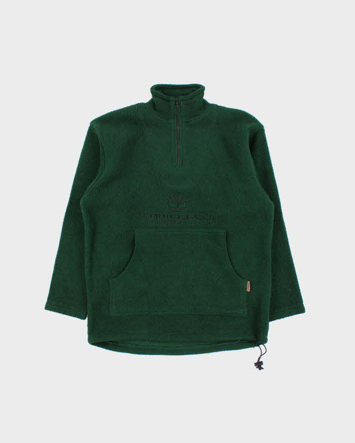 Vintage 90s Timberland Quarter-zip Fleece - M