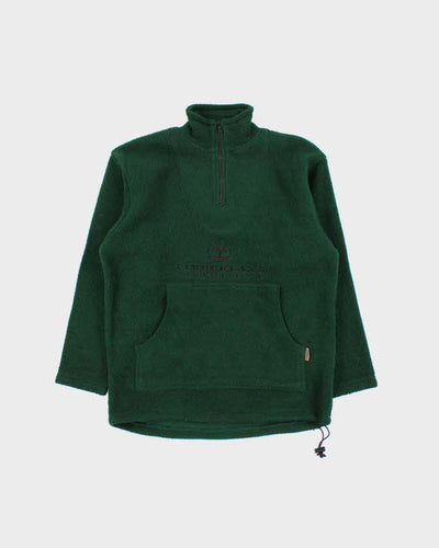 Vintage 90s Timberland Quarter-zip Fleece - M