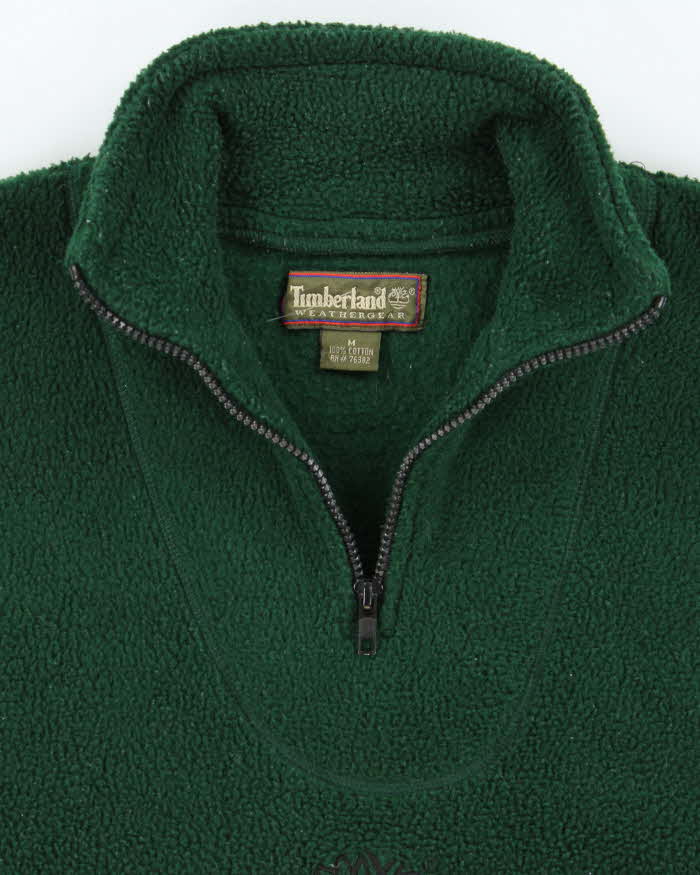 Vintage 90s Timberland Quarter-zip Fleece - M