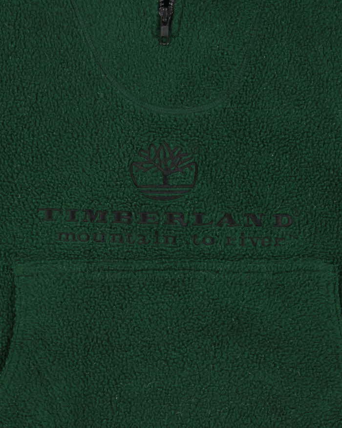Vintage 90s Timberland Quarter-zip Fleece - M