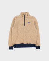 Vintage Patagonia Wool Blend Quarter-zip Fleece - M