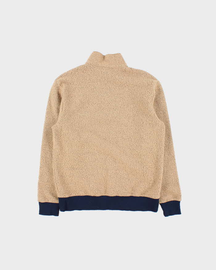 Vintage Patagonia Wool Blend Quarter-zip Fleece - M