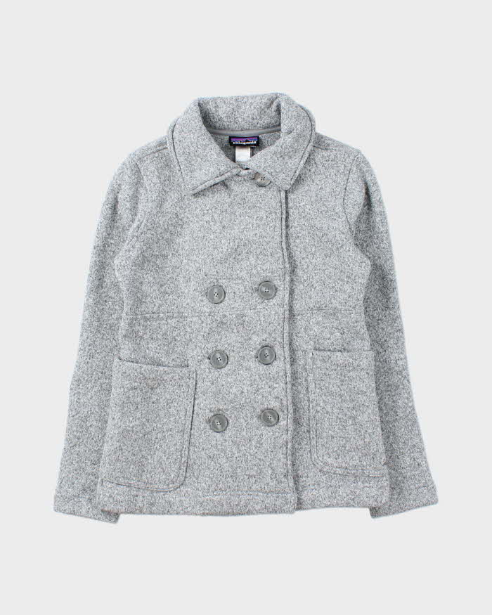 Vintage Patagonia Double Breasted Knit Fleece - S