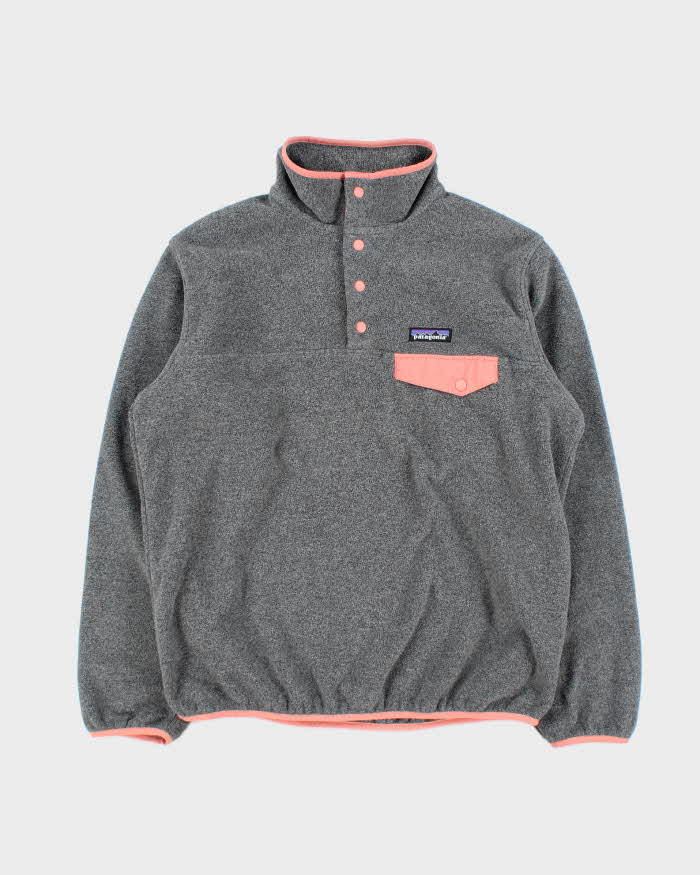 Patagonia Synchilla Snap-T Grey Fleece Pullover - M