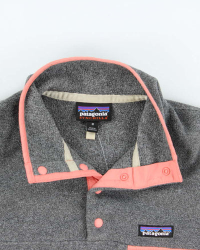 Patagonia Synchilla Snap-T Grey Fleece Pullover - M
