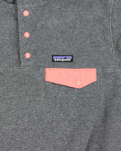 Patagonia Synchilla Snap-T Grey Fleece Pullover - M