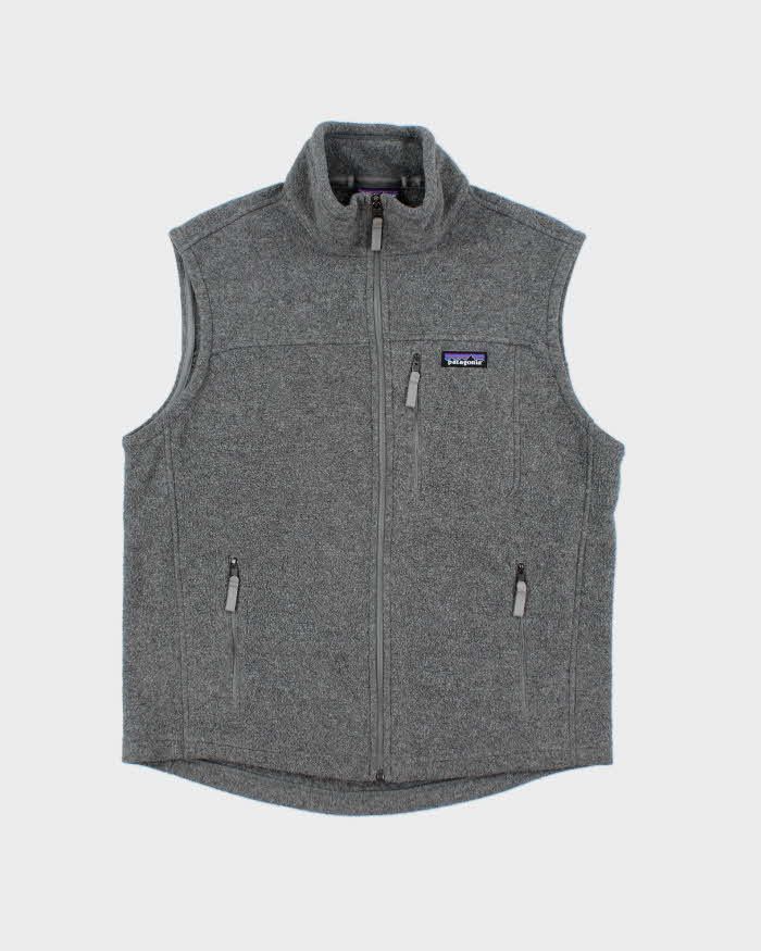 Vintage Patagonia Synchilla Grey Fleece Gilet - M
