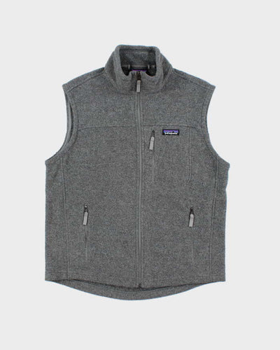 Vintage Patagonia Synchilla Grey Fleece Gilet - M