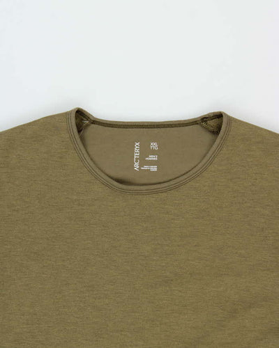 Arc'teryx Green Dallen Fleece Pullover Crewneck Sweatshirt - XXL