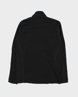 Vintage Black Arc'teryx Delta Polartec Quarter-Zip Fleece - M