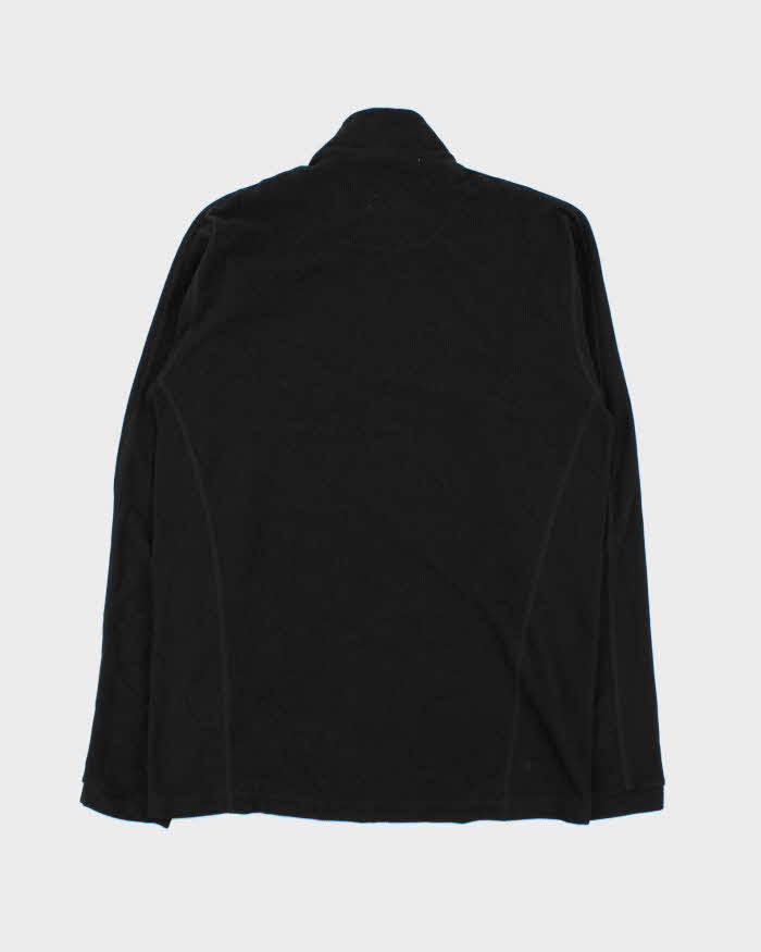 Vintage Black Arc'teryx Delta Polartec Quarter-Zip Fleece - M