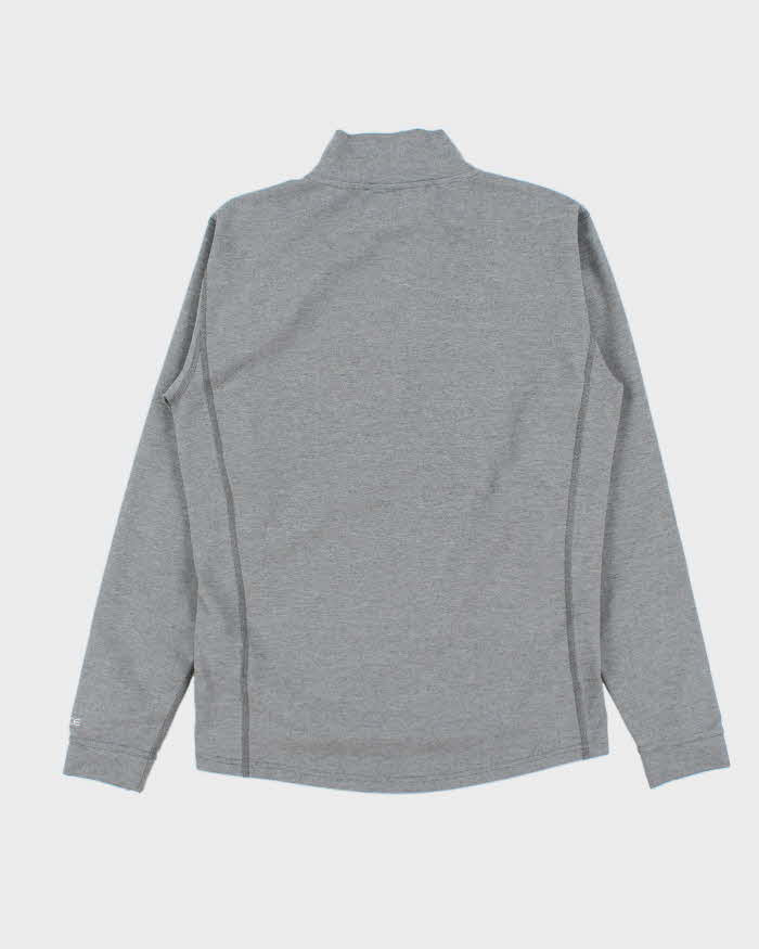 Vintage Carhartt Force Poly Quarter-Zip Fleece - S