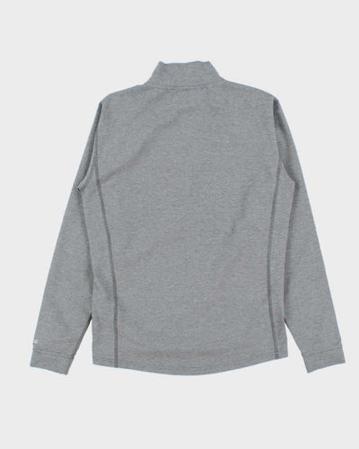 Vintage Carhartt Force Poly Quarter-Zip Fleece - S