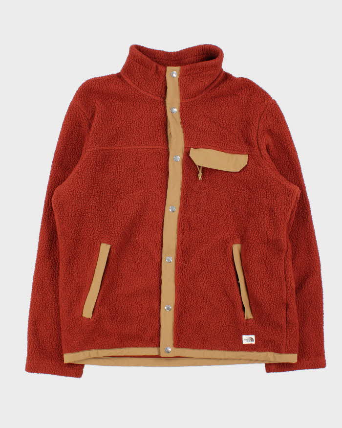 The North Face Cragmont Sherpa Snap Button Fleece - L