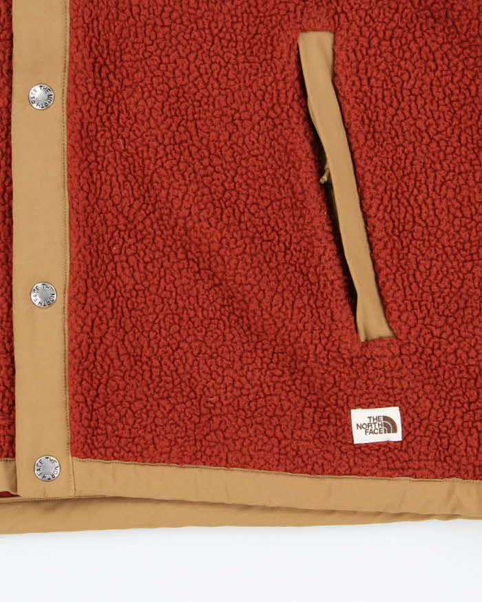 The North Face Cragmont Sherpa Snap Button Fleece - L