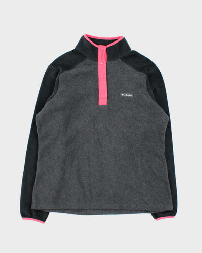 Vintage 00s Columbia Snap T Button Fleece Pullover - L