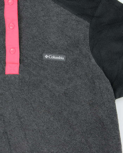 Vintage 00s Columbia Snap T Button Fleece Pullover - L