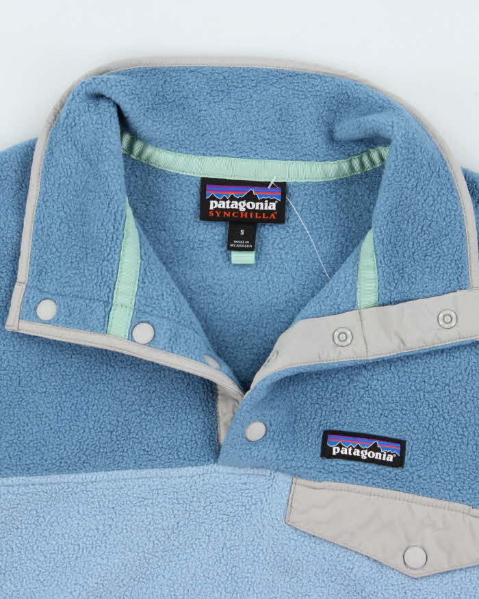 Vintage Patagonia Lightweight Synchilla Snap-T Pullover Fleece - S