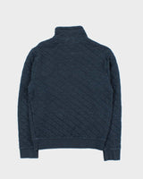 Vintage Patagonia Cotton Blend Quilted Snap-T Pullover Fleece  - XS