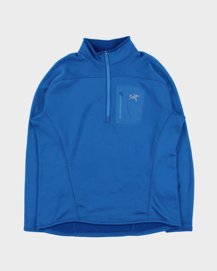 Vintage 00s Arcteryx Soft Shell Polartec Quarter-Zip Fleece - XL