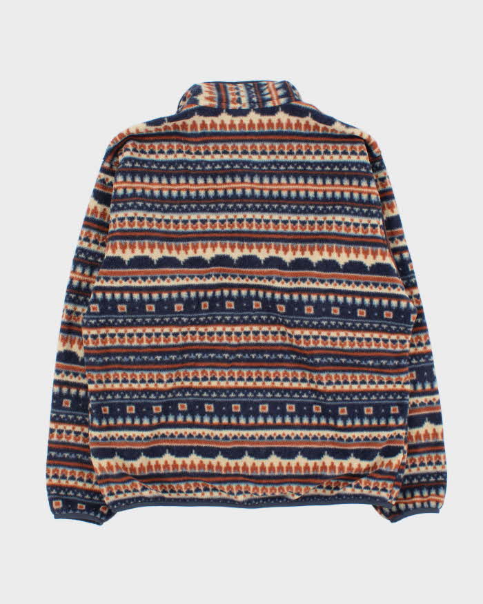Vintage Patagonia Synchilla Aztec Snap-T Pullover Fleece - M
