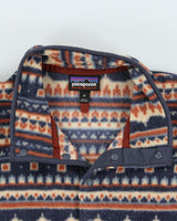 Vintage Patagonia Synchilla Aztec Snap-T Pullover Fleece - M
