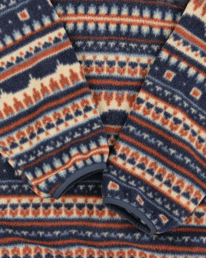 Vintage Patagonia Synchilla Aztec Snap-T Pullover Fleece - M