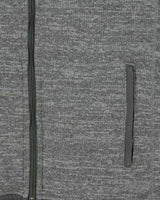 Vintage Patagonia Melange Grey Full-Zip Fleece - L