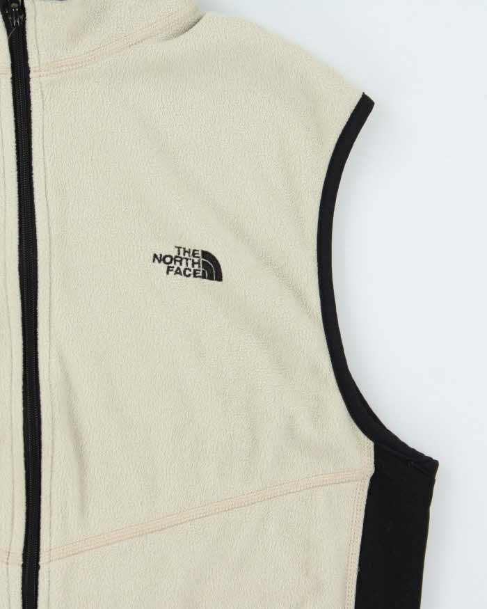 Vintage Y2K 00s The North Face Two-Tone Gilet Fleece - M