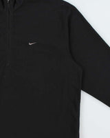 Vintage Y2K 00s Nike ThermaFit Quarter-Zip Fleece - L