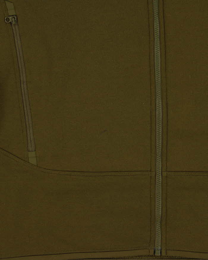 Arc'teryx Kyanite AR Tech Khaki Hooded Full-Zip Fleece - S