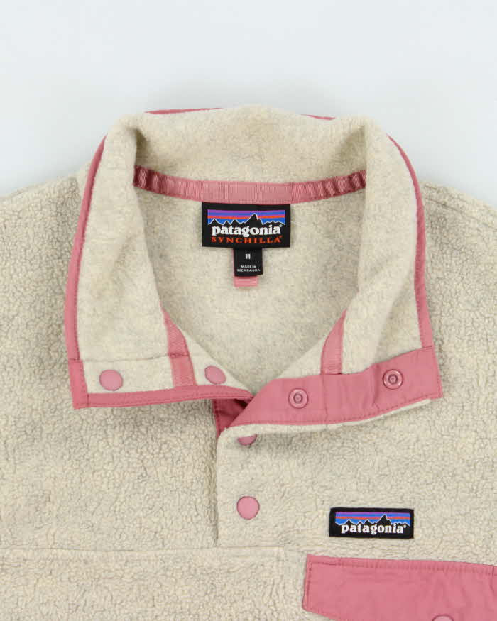 Vintage Patagonia Synchilla Snap T Pullover Fleece - M