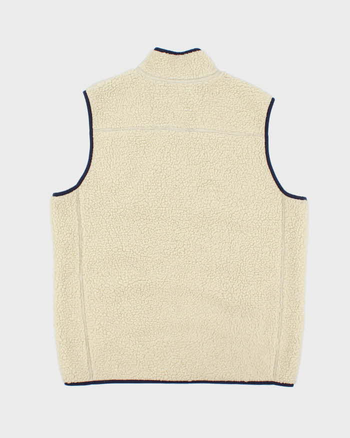 Eddie Bauer Chilali Faux Shearling Full-Zip Fleece Vest - L