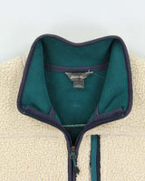 Eddie Bauer Chilali Faux Shearling Full-Zip Fleece Vest - L