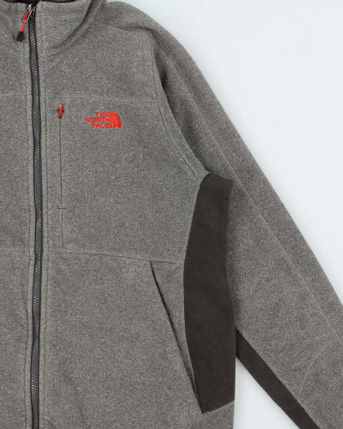 Vintage The North Face Two-Tone Full-Zip Fleece - S