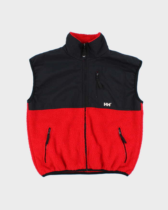 Vintage 1990s Helly Hansen Denali Full-Zip Fleece Gilet - S